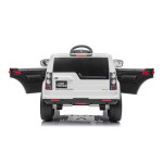 Elektrické autíčko - Land Rover Discovery - nelakované - biele